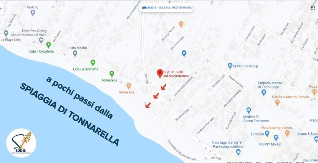 Sud 12 - Ville Sul Mediterraneo Apart Hotel Мадзара-дель-Валло Екстер'єр фото